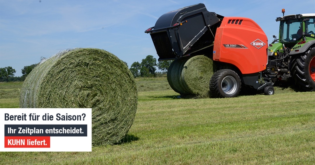 Kuhn VB 3260 Variable Rundballenpresse